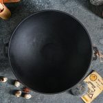 Ketaus KAZANAS WOK 8 l su aliuminiu dangčiu-T405C2_6