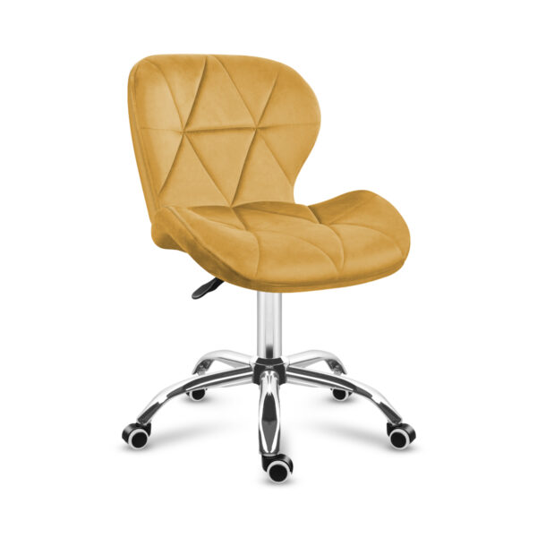 "Mark Adler Future 3.0" garstyčių geltonos spalvos biuro kėdė"