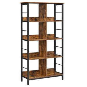 Knygų lentyna, kopėčių formos, 4 aukštų, biurui, svetainei, miegamajam, 80x33x149 cm